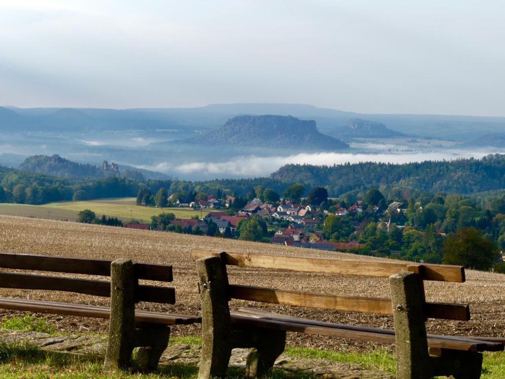 Ferienwohnung Schlesinger Hohnstein Zewnętrze zdjęcie