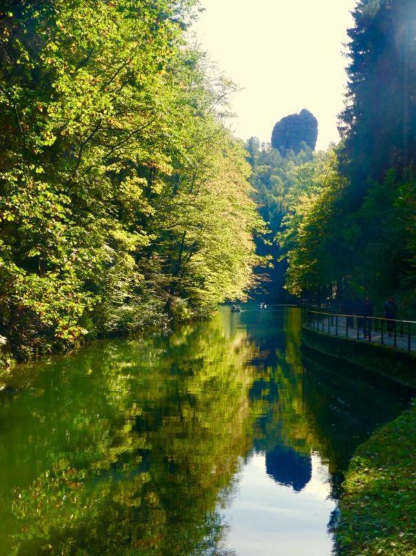 Ferienwohnung Schlesinger Hohnstein Zewnętrze zdjęcie