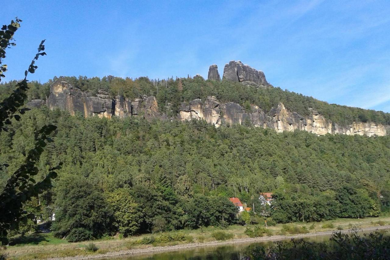 Ferienwohnung Schlesinger Hohnstein Zewnętrze zdjęcie