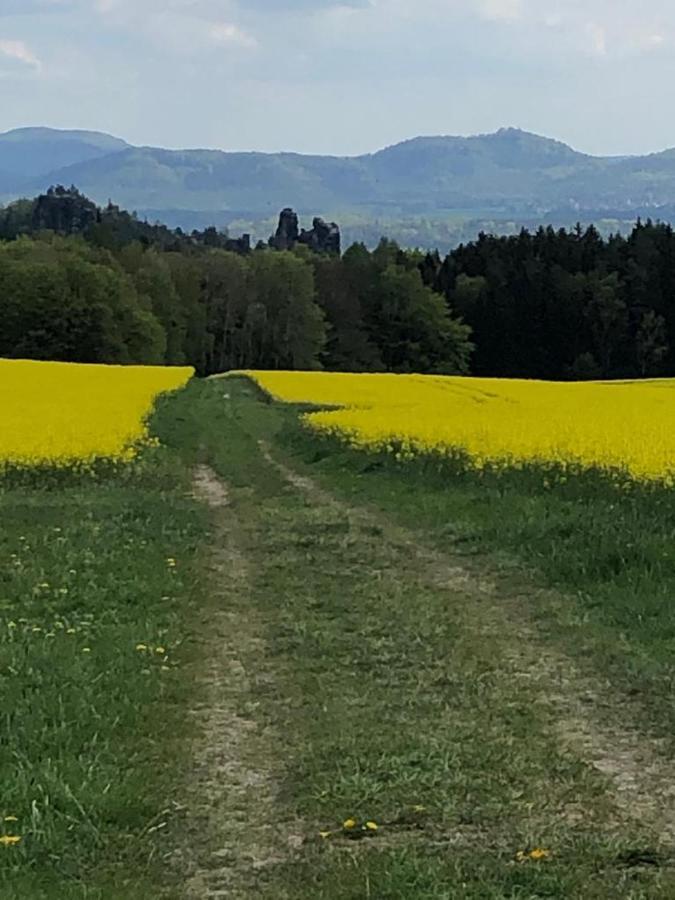 Ferienwohnung Schlesinger Hohnstein Zewnętrze zdjęcie
